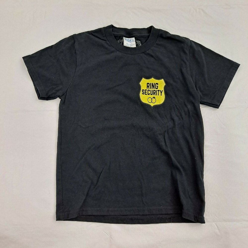 Ring Security Wedding Party Youth Ring Bearer Toddler T-shirt XS
